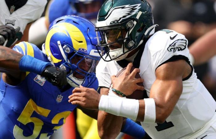 Eagles contre Rams dans « Sunday Night Football »