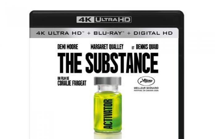 The Substance (2024) en avril 2025 en France en 4K Ultra HD Blu-ray