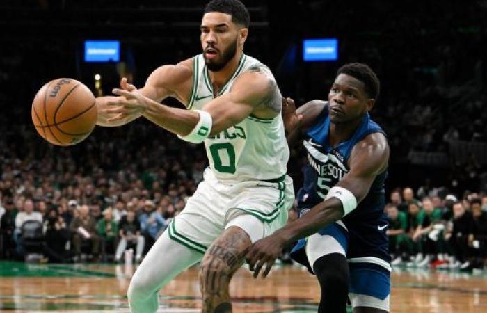 Jayson Tatum a réussi à éliminer Anthony Edwards • Basket USA