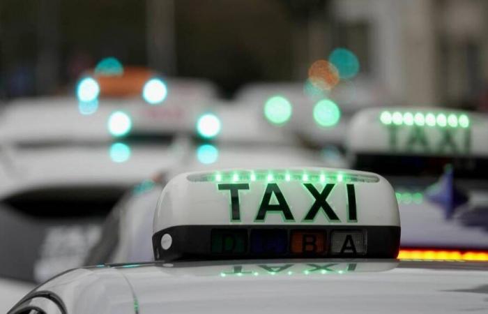 Une vingtaine de taxis du Morbihan et du Finistère à Paris