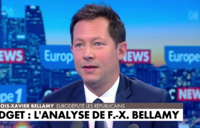 “La fiscalité est un danger pour le pays”, estime François-Xavier Bellamy