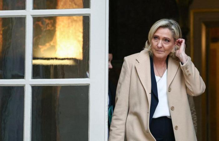 Marine Le Pen estime que Michel Barnier reste “coincé sur ses positions”, le Rassemblement national prêt à voter la censure du gouvernement