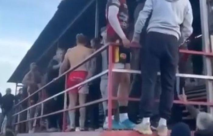 crachats, fracture de la mâchoire… une bagarre impressionnante éclate dans les tribunes lors d’un match de Fédérale 2