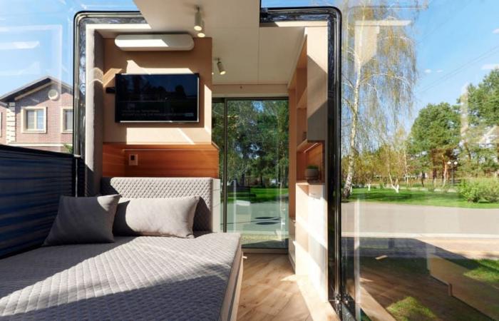 Une tiny house de seulement 11m2 préfabriquée et design