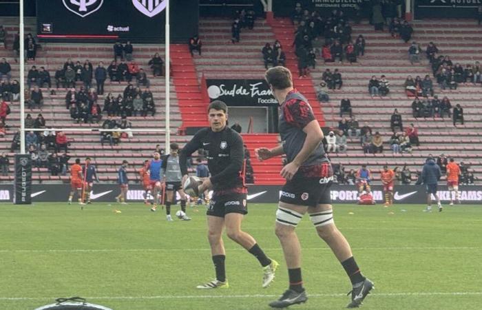 Simon Daroque réalise sa première en Top 14 avec le Stade Toulousain