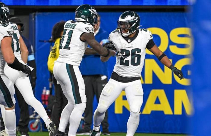 Mises à jour en direct des Eagles contre les Rams