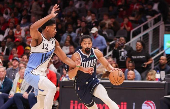 Les Hawks ne peuvent pas surmonter le chaud quatrième quart-temps des Mavs et perdent 129-119