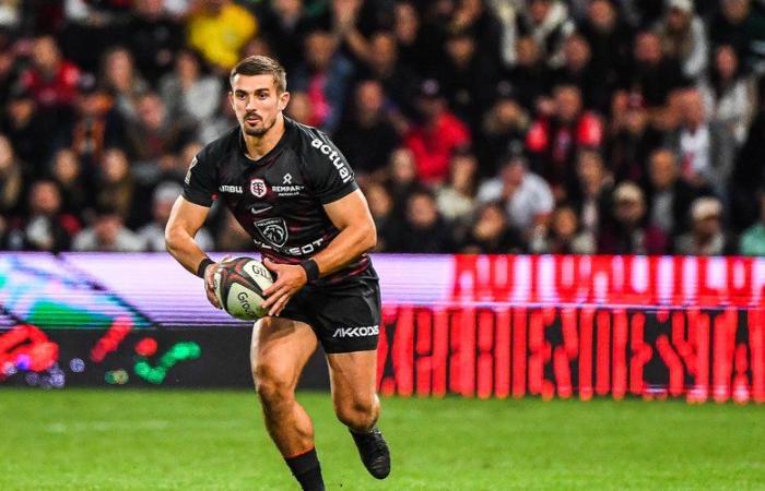 Thomas Ramos, François Cros et Julien Marchand à l’entraînement ce lundi, tous les trois tenteront de défier le Racing 92