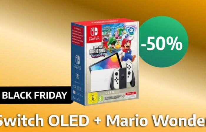 la Nintendo Switch OLED + Super Mario Wonder en super promo !