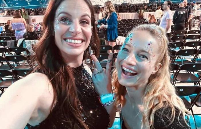 Laurence Leboeuf et Marie-Lyne Joncas s’amusent ensemble au spectacle Taylor Swift à Toronto