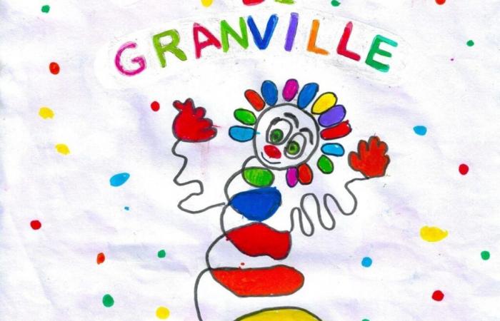 L’affiche du Carnaval de Granville 2025 est un dessin d’écoliers de la Manche