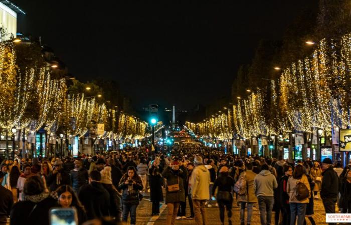 la plus belle avenue du monde à Noël