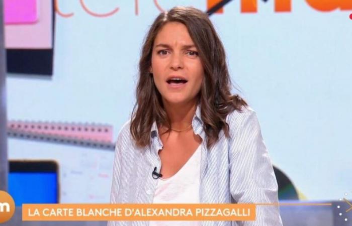 Alexandra Pizzagali considered suicide after her controversial column in “Télématin”