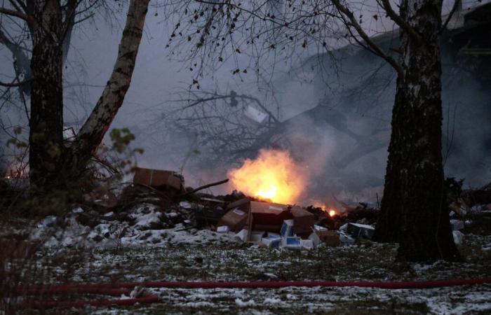 les images impressionnantes du crash de l’avion DHL à Vilnius