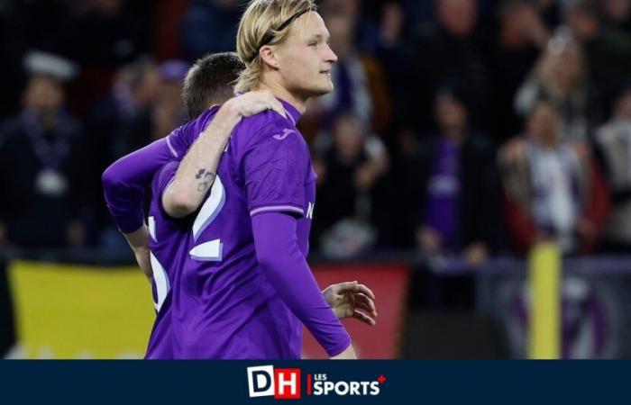 Kasper Dolberg est devenu le meilleur buteur de la Pro League : “Bien, mais ça n’a pas d’importance”