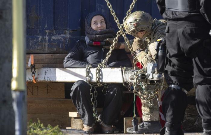 Blocage d’un terminal pétrolier à Montréal-Est