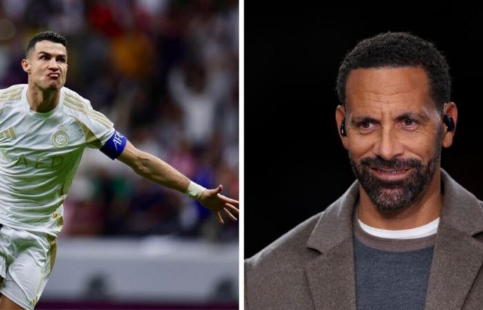 Rio Ferdinand réagit au doublé de Cristiano Ronaldo lors de la victoire 3-1 d’Al-Nassr contre Al-Gharafa