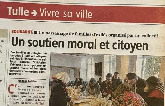 Parrainage de familles exilées organisé par Corrèze-Solidarité