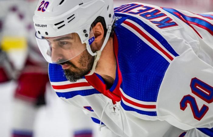 C’est contre le Canadien que Chris Kreider s’est aliéné les Rangers