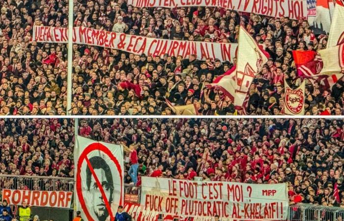 Les supporters du Bayern Munich attaquent le président du Paris Saint-Germain, Nasser Al-Khelaifi