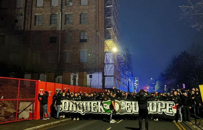 RELIRE : Comment la Légion s’est préparée pour le match de Ligue des Champions à Manchester