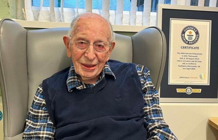 L’homme le plus âgé du monde est décédé à l’âge de 112 ans, annonce le Guinness World Records