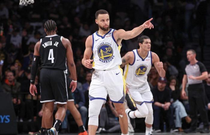 Rapport sur les blessures des Golden State Warriors contre les Brooklyn Nets