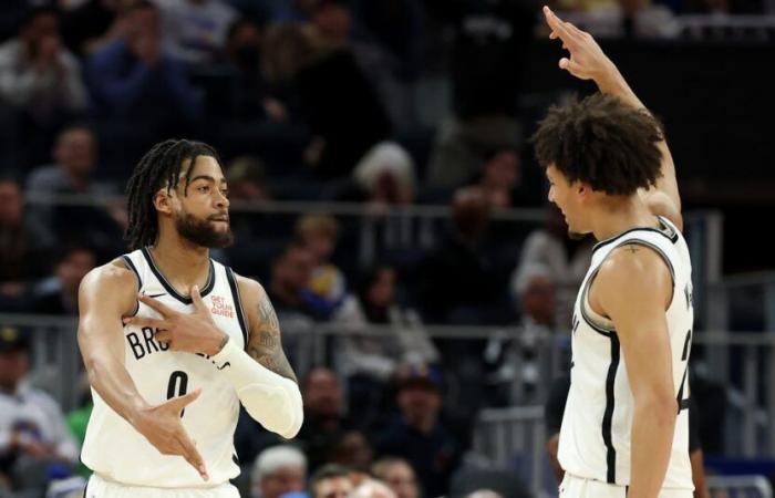 Les Brooklyn Nets réalisent un retour incroyable et étourdissent les Golden State Warriors, 128-120