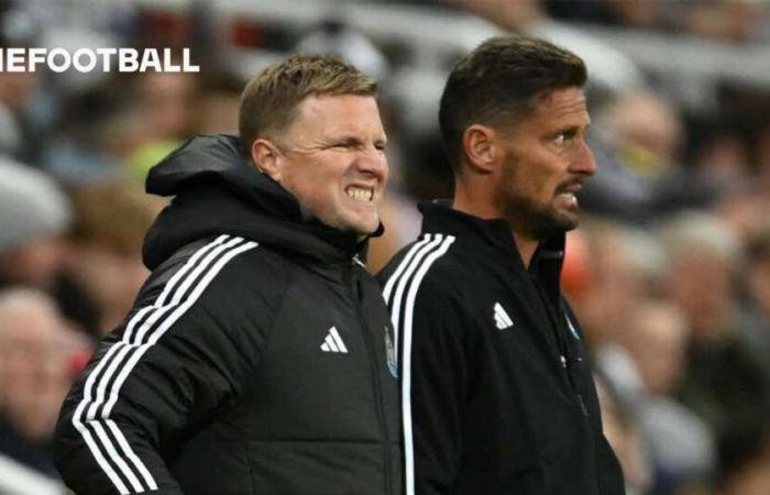 Nous étions l’équipe dominante à la mi-temps – Eddie Howe