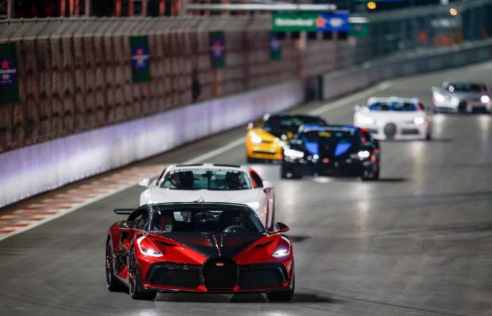 Bugatti a eu droit à son Grand Prix sur le circuit de F1 de Las Vegas !