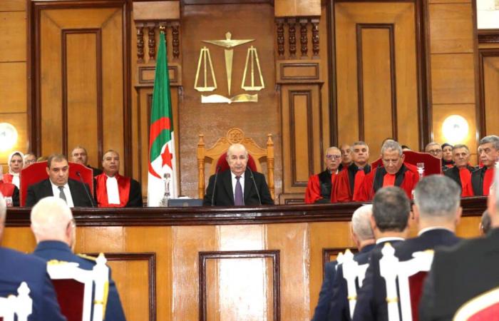 Messages du président Tebboune aux magistrats