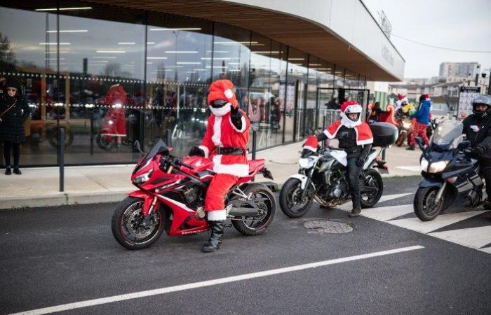 Troisième édition. Avec le Road Trip de Noël, les motards sillonnent la région pour apporter un peu de joie aux enfants malades !