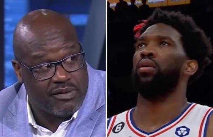 Shaquille O’Neal s’en prend à nouveau à Joel Embiid chez les Sixers : “Il ne prend pas…