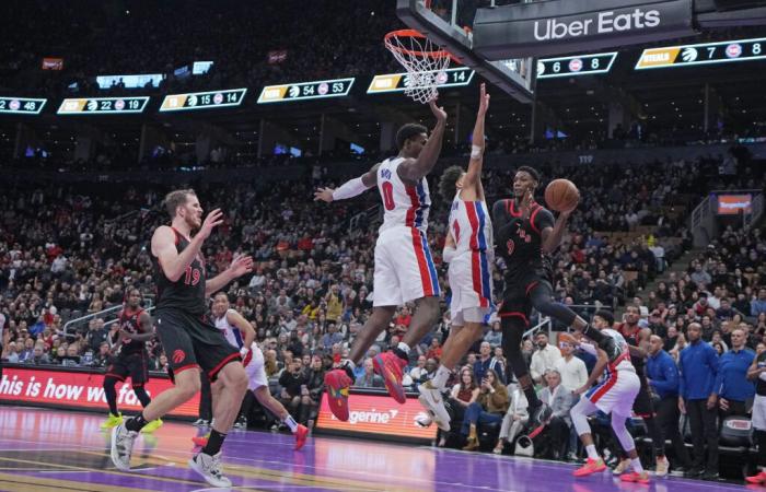 Prédiction Detroit Pistons vs Toronto Raptors 11-25-24 Choix NBA