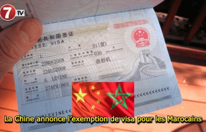 La Chine annonce une exemption de visa pour les Marocains – Le7tv.ma