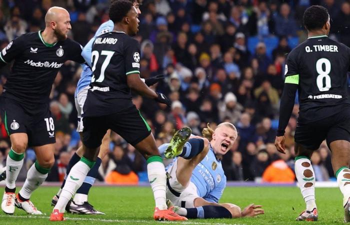 Feyenoord réalise une énorme surprise face au club de premier plan de Manchester City : de 3-0 à 3-3