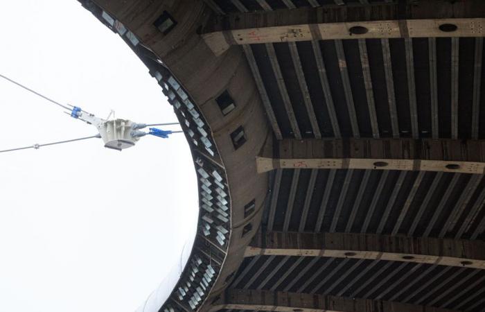 Stade olympique | Avec la toiture pratiquement démontée, l’hiver s’annonce comme un défi de taille