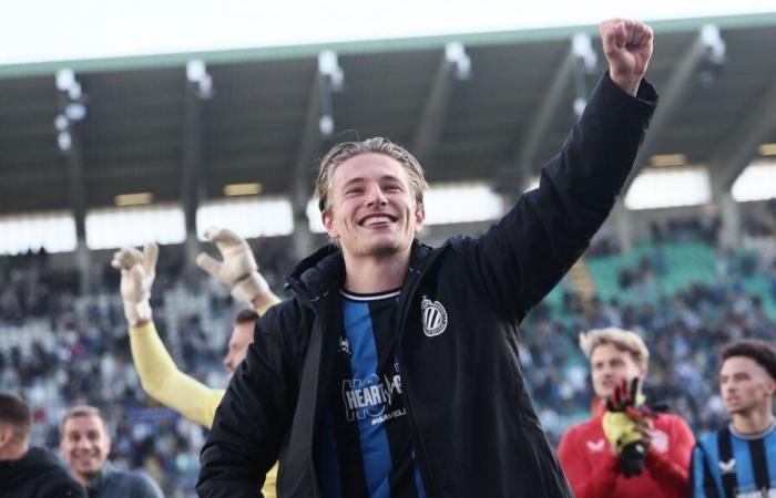 Roméo Vermant en attaque avec Bruges au Celtic : “Nous espérons en marquer quatre !”