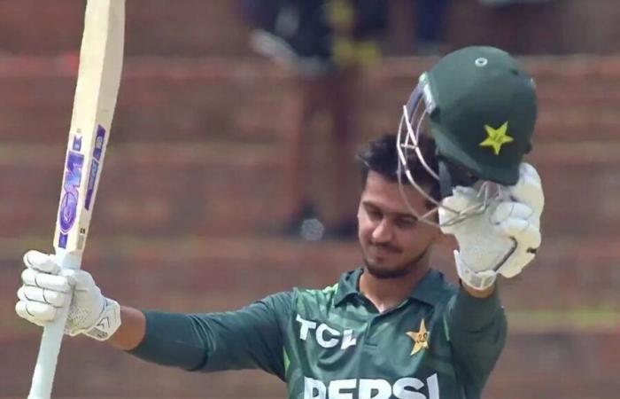 Saim Ayub claque le 3e siècle ODI le plus rapide pour le Pakistan et mène les visiteurs à une victoire de 10 guichets contre le Zimbabwe après une défaite de 80 points lors du premier match de la série