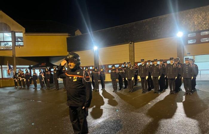 Le lieutenant Mickaël Chotard prend le commandement de la caserne d’incendie et de secours de Monfort-sur-Meu