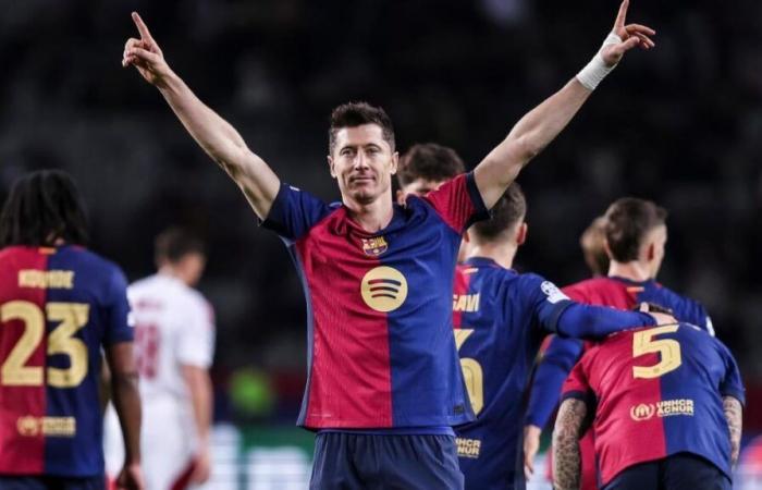 Robert Lewandowski entre dans l’histoire de la Ligue des champions et rejoint Lionel Messi et Cristiano Ronaldo dans un club exclusif