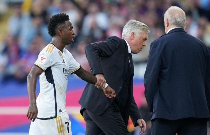 L’entraîneur du Real Madrid Ancelotti accusé de “négligence” avec Vinicius Jr.