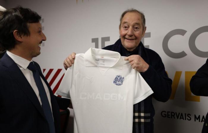 RC Lens – OM. Le cadeau de l’OM pour les 70 ans de Gervais Martel