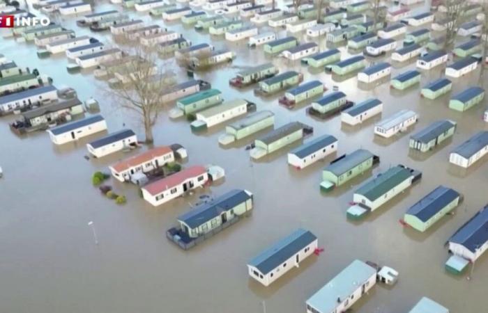 Tempête Bert en Grande-Bretagne : images d’inondations dévastatrices