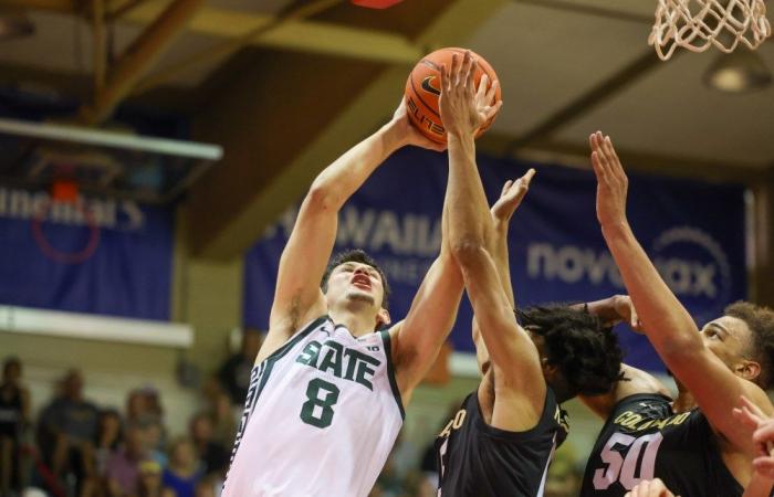 Meilleures photos de la victoire de MSU Basketball contre le Colorado en…