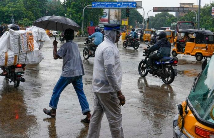 Pluie au Tamil Nadu : le service météorologique de Chennai émet une alerte rouge pour 4 districts