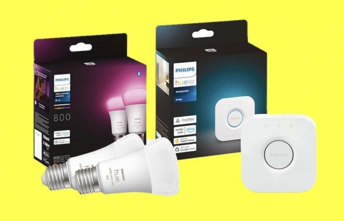 Le kit de démarrage Philips Hue est à moitié prix pour le Black Friday