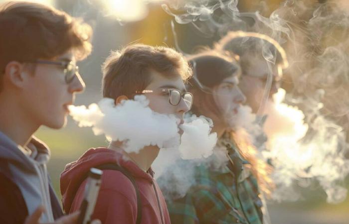 le tabac en baisse, mais inquiétude face au vapotage chez les jeunes