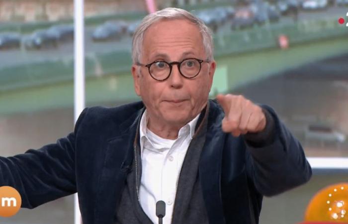 Julien Tanti surprises Fabrice Luchini, his first fan, in “Télématin”