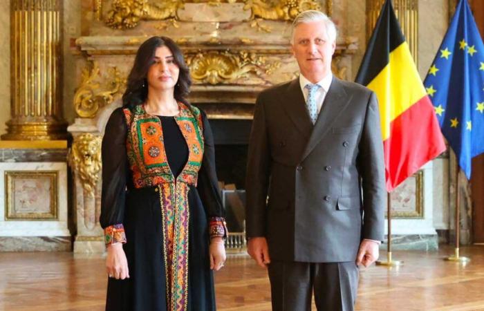 Le roi Philippe accueille pour la première fois le représentant diplomatique de la Palestine en Belgique